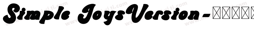 Simple JoysVersion字体转换